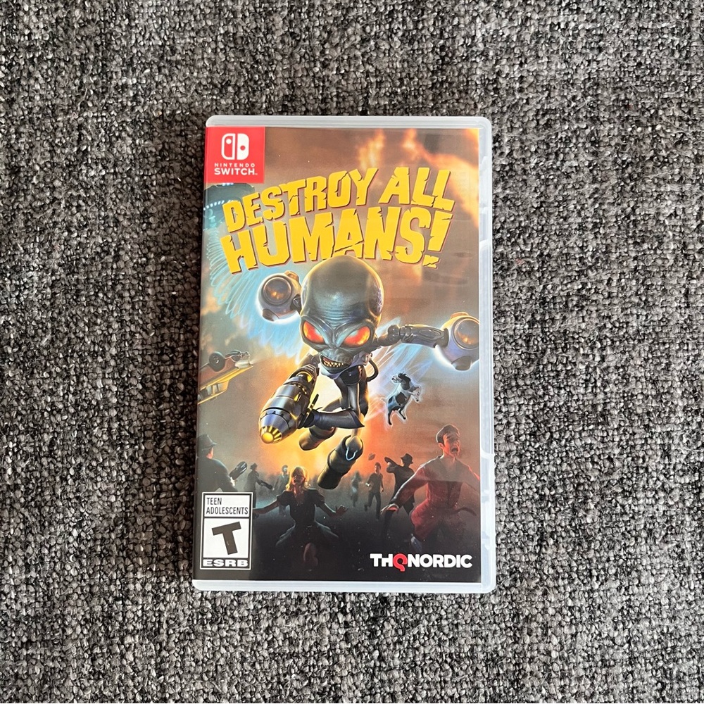 Destroy‎ All Humans Nintendo Switch Game